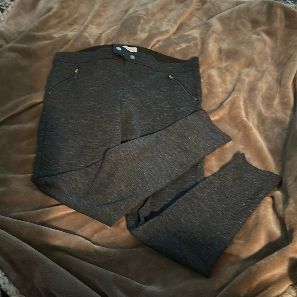 Rewind leggings xlarge leggings in a a heathered gray